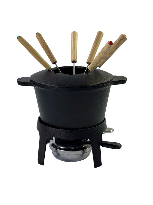 ערכת פונדו מברזל יצוק