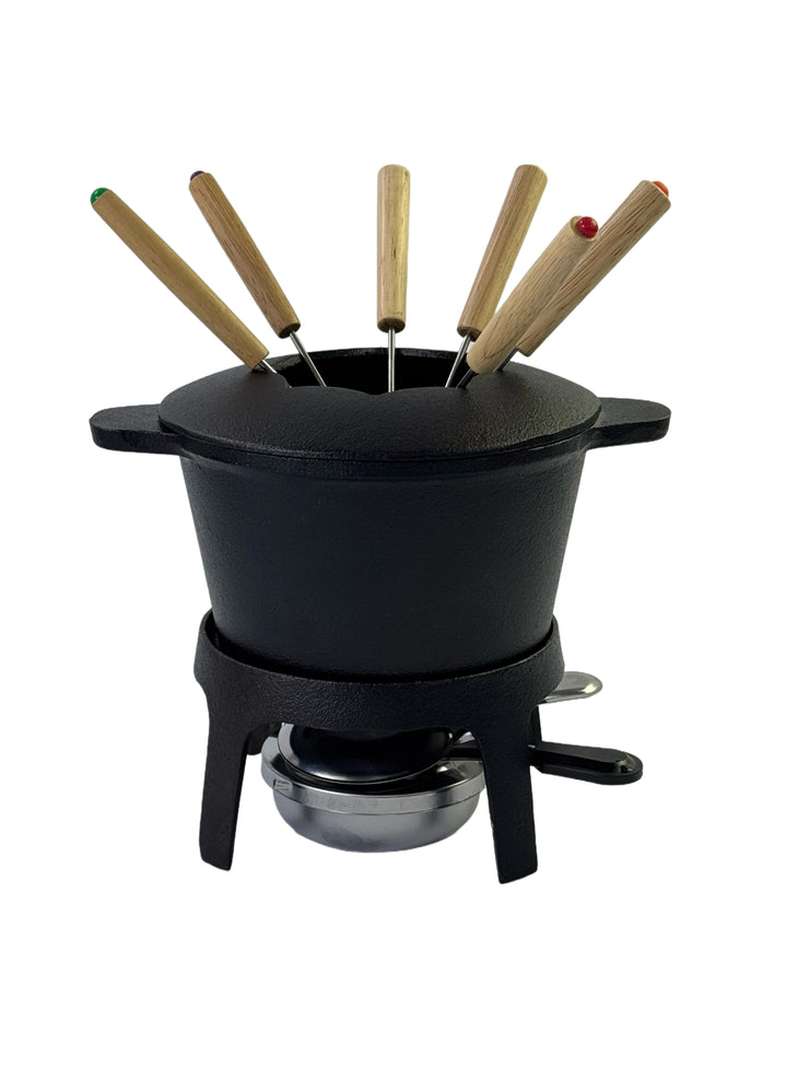 ערכת פונדו מברזל יצוק