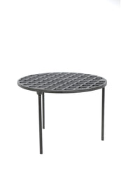 רשת עגולה תלת רגלית מברזל יצוק